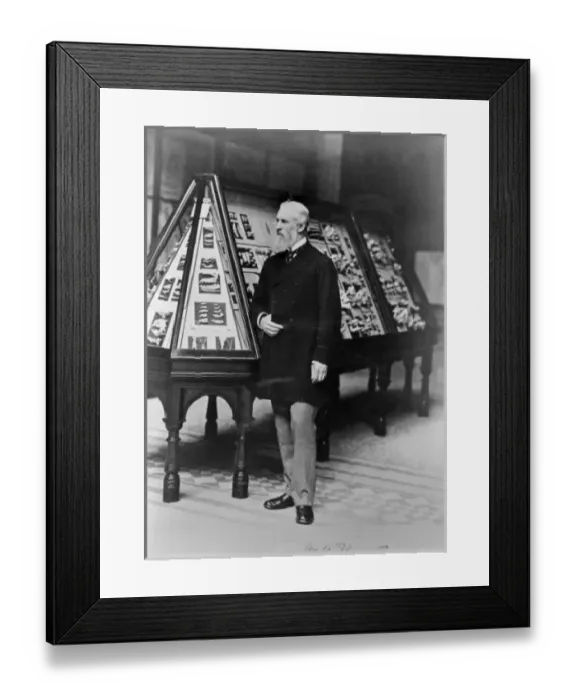 Framed Print : Sir William Henry Flower (1831-1899) Framed Print : Sir William Henry Flower (1831-1899)
