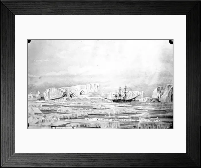 Framed Print : Rock formation, Christmas Harbour, Kerguelen Island Framed Print : Rock formation, Christmas Harbour, Kerguelen Island