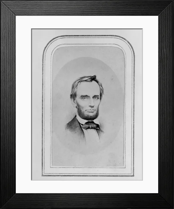 Framed Print : Abraham Lincoln (1809-1865) Framed Print : Abraham Lincoln (1809-1865)