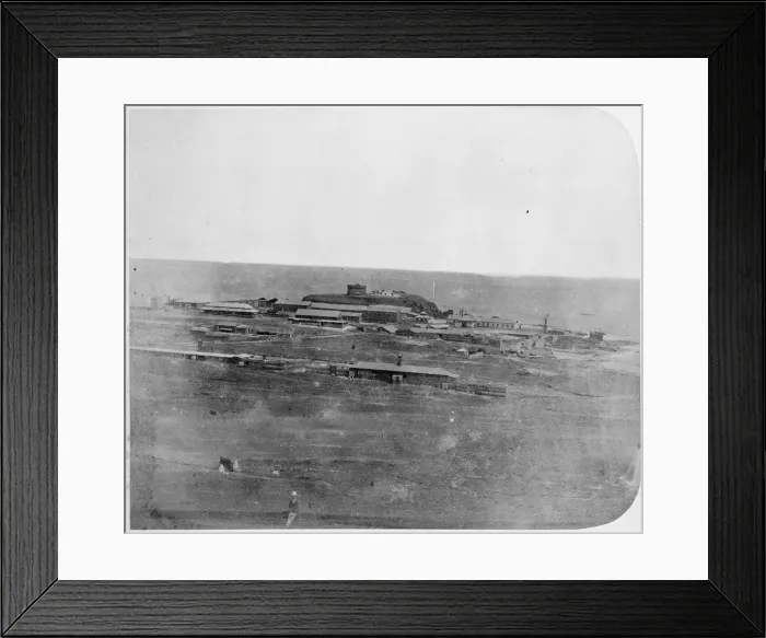 Framed Print : Navy Garrison on Ascension Island Framed Print : Navy Garrison on Ascension Island