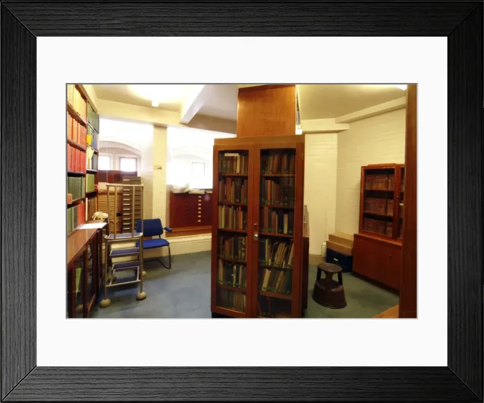 Framed Print : The Botany Library Special Collections Room Framed Print : The Botany Library Special Collections Room