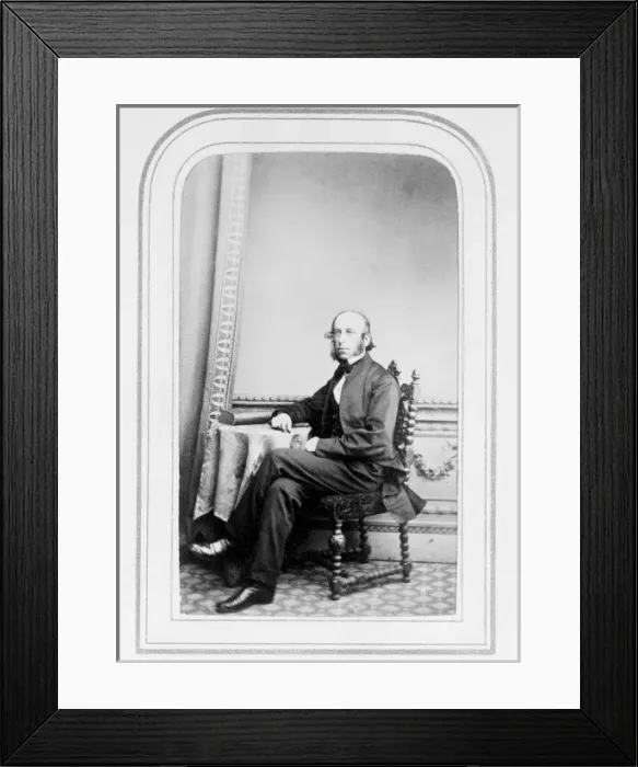 Framed Print : William Williamson Newbould (1819-1886) Framed Print : William Williamson Newbould (1819-1886)