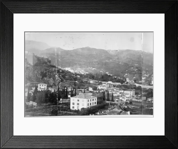 Framed Print : Landscape in Madeira 1873 Framed Print : Landscape in Madeira 1873