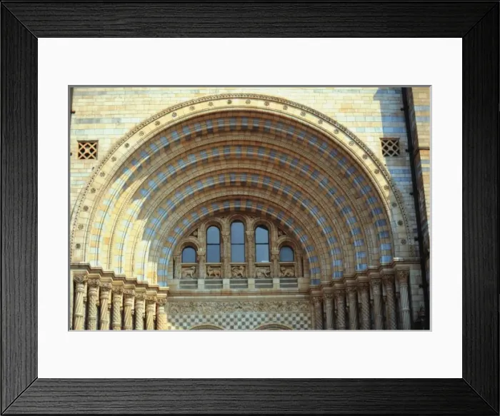 Framed Print : Exterior view of the Waterhouse Building Framed Print : Exterior view of the Waterhouse Building