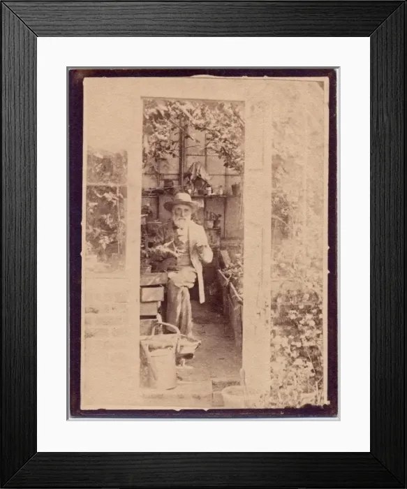 Framed Print : Portrait. Photograph from the Wallace collection held in the Natural History Framed Print : Portrait. Photograph from the Wallace collection held in the Natural History