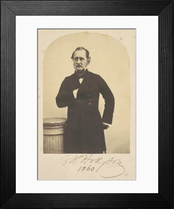 Framed Print : Brian Houghton Hodgson (1800-1894) Framed Print : Brian Houghton Hodgson (1800-1894)