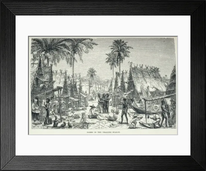 Framed Print : Dobbo in the Trading Season Framed Print : Dobbo in the Trading Season