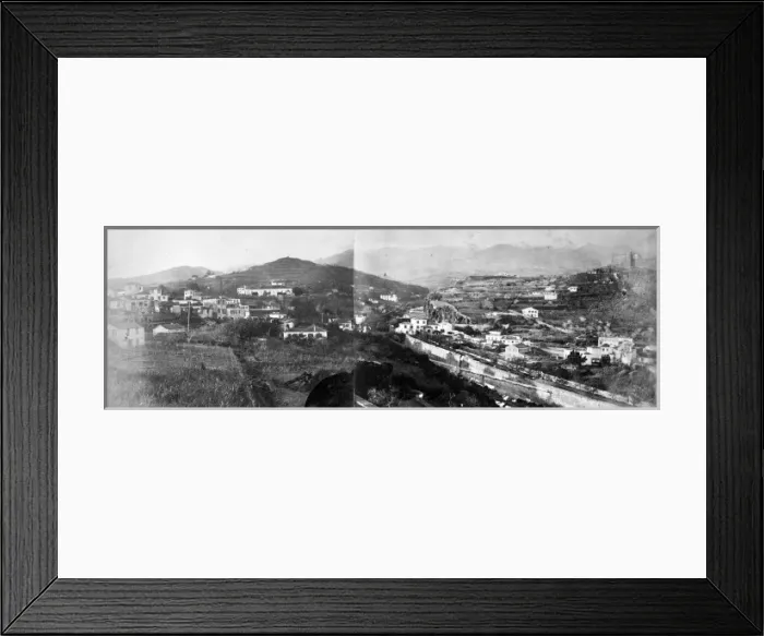 Framed Print : Panoramic: Landscape at Madeira Framed Print : Panoramic: Landscape at Madeira