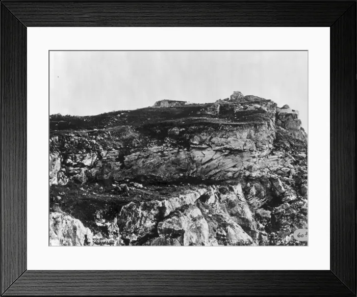 Framed Print : Rock structure in Bermuda 1873 Framed Print : Rock structure in Bermuda 1873