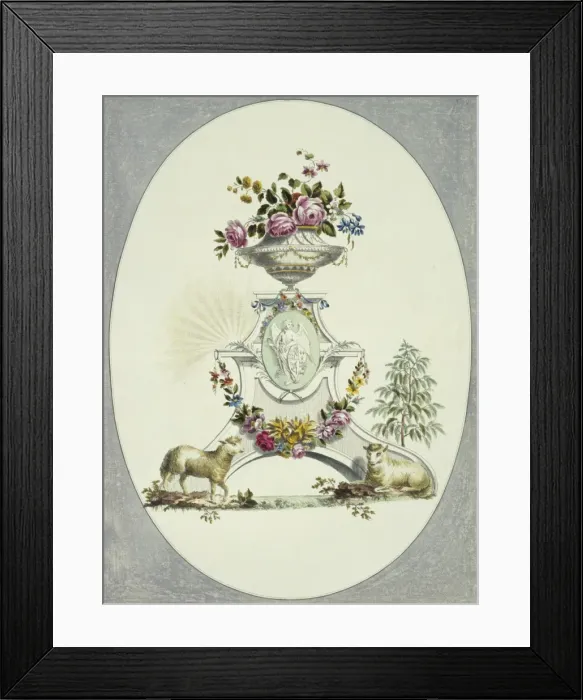 Framed Print : Folio 16 from A Collection of Flowers by John Edwards Framed Print : Folio 16 from A Collection of Flowers by John Edwards