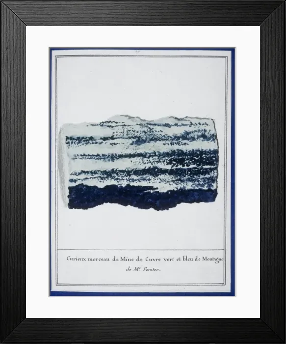 Framed Print : Plate 34 from Mineralogie Framed Print : Plate 34 from Mineralogie