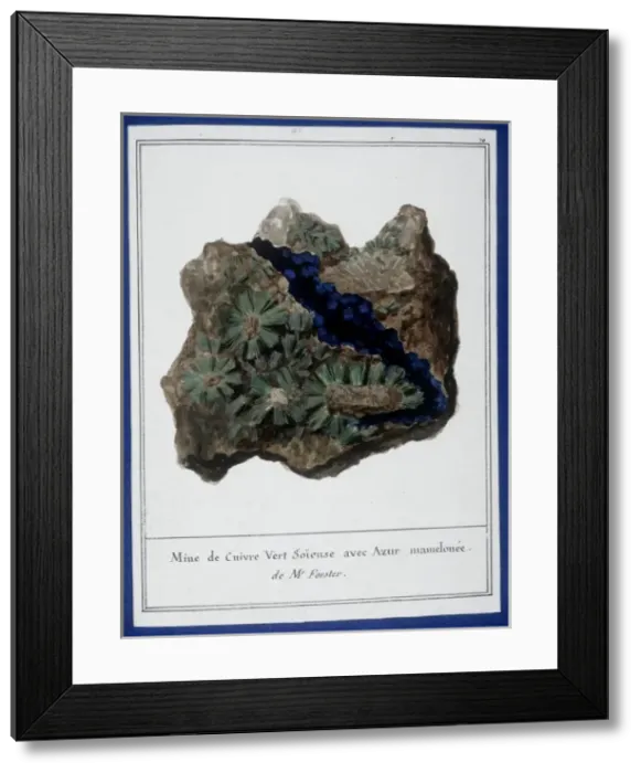 Framed Print : Plate 40 from Mineralogie Framed Print : Plate 40 from Mineralogie
