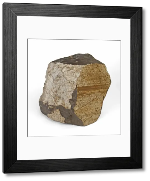 Framed Print : Wold Cottage meteorite Framed Print : Wold Cottage meteorite