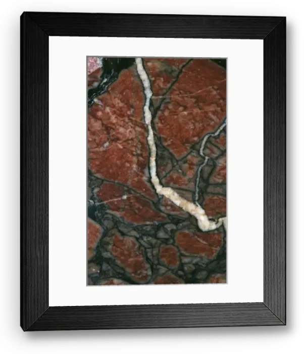 Framed Print : Africano Sanguigno, marble Framed Print : Africano Sanguigno, marble