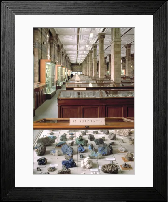 Framed Print : The Mineral Gallery Framed Print : The Mineral Gallery