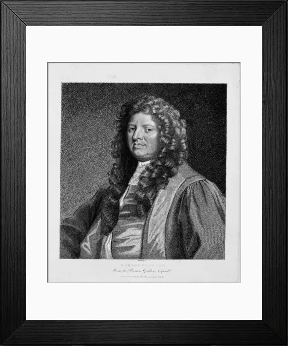 Framed Print : Robert Plot (1640-1696) Framed Print : Robert Plot (1640-1696)