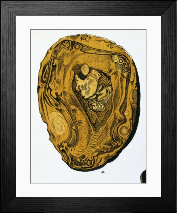 Framed Print : Plate 3, fig 4 from Mineralienbuch Framed Print : Plate 3, fig 4 from Mineralienbuch