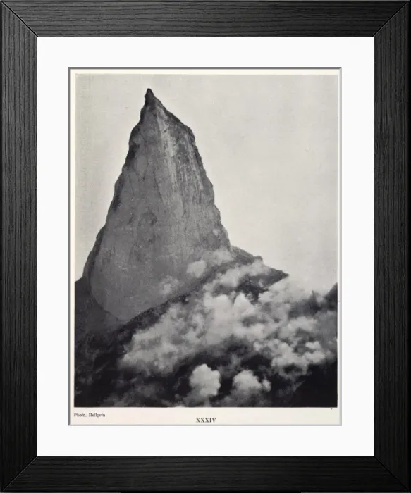 Framed Print : The Tower of Pelee, looking West-Southwest Framed Print : The Tower of Pelee, looking West-Southwest