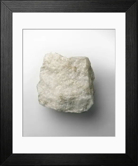 Framed Print : Marble. A piece of marble from Summit Hill, Sudan Framed Print : Marble. A piece of marble from Summit Hill, Sudan