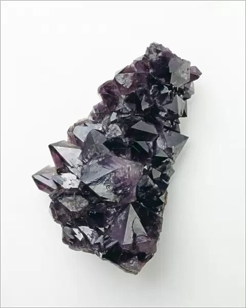 Amethyst is the purple variety of quartz and is a popular gemstone