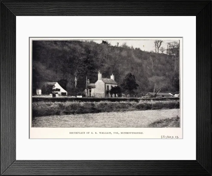 Framed Print : The birthplace of Alfred Russel Wallace Framed Print : The birthplace of Alfred Russel Wallace