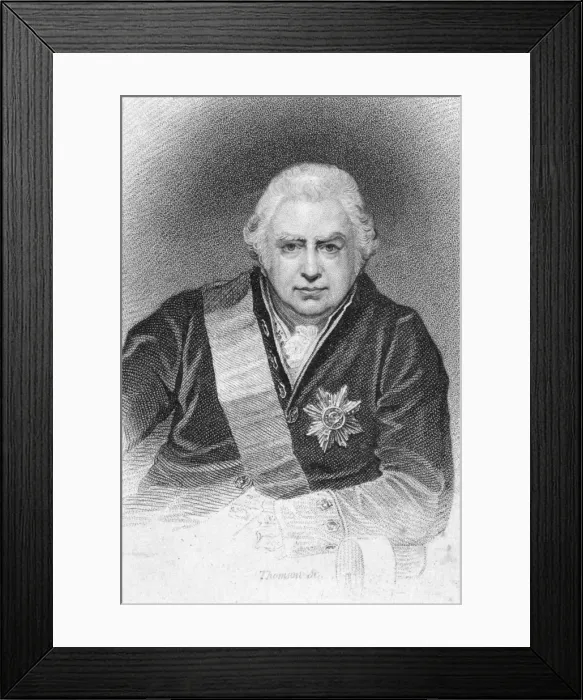 Framed Print : Sir Joseph Banks (1743-1820) Framed Print : Sir Joseph Banks (1743-1820)