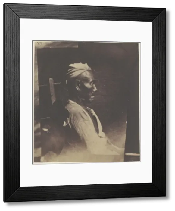 Framed Print : A Hayu or Vayu of Nepal, age 60, c. 1840 Framed Print : A Hayu or Vayu of Nepal, age 60, c. 1840