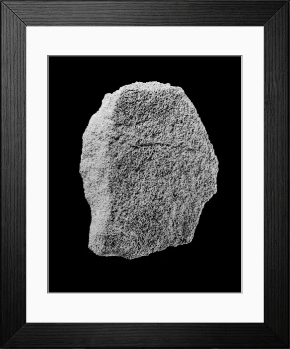 Framed Print : Oolitic limestone Framed Print : Oolitic limestone