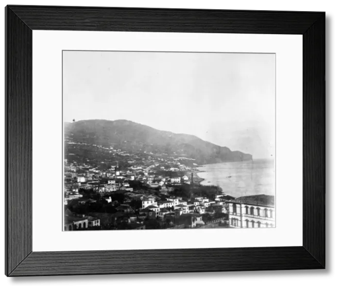 Framed Print : Funchal, Madeira 1873 Framed Print : Funchal, Madeira 1873