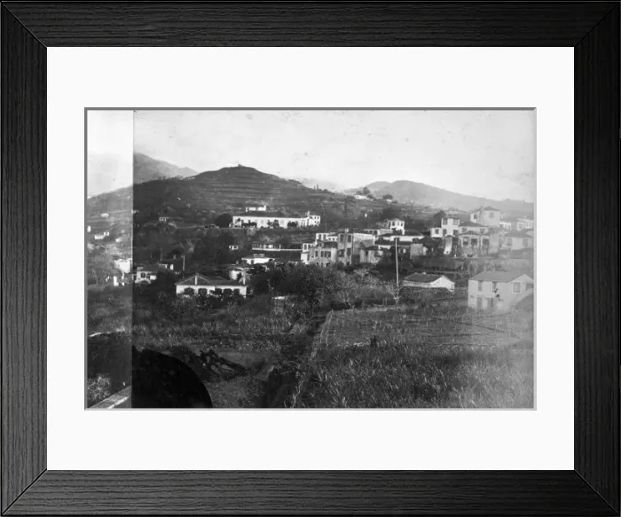 Framed Print : Landscape in Madeira Framed Print : Landscape in Madeira