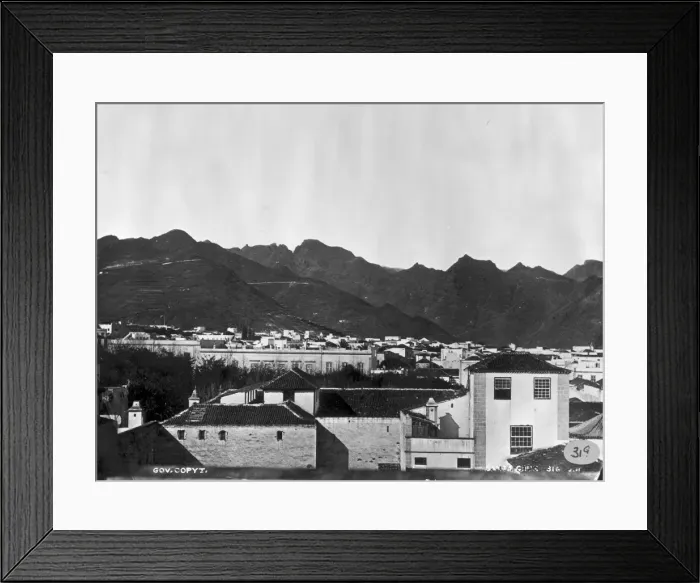 Framed Print : Santa Cruz, Tenerife 1873 Framed Print : Santa Cruz, Tenerife 1873