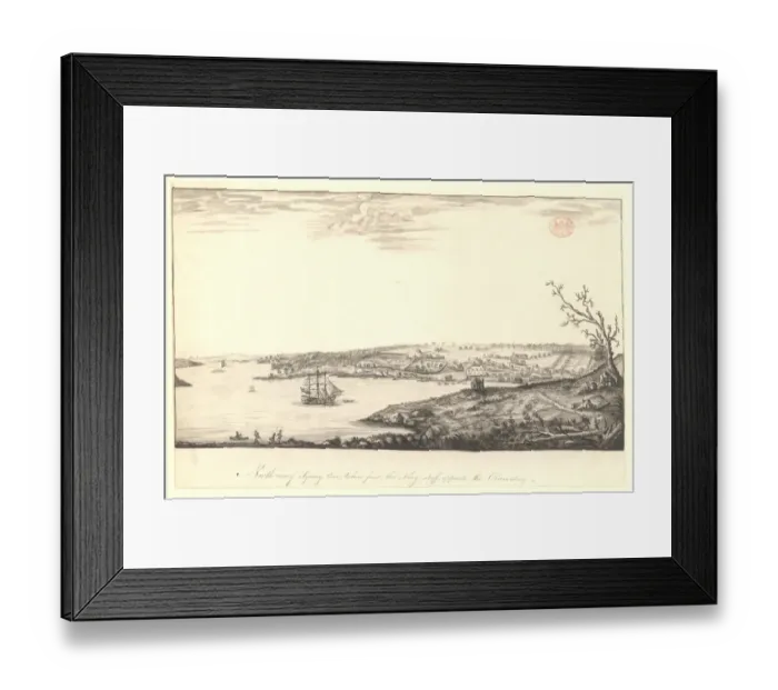 Framed Print : North view of Sydney Cove Framed Print : North view of Sydney Cove