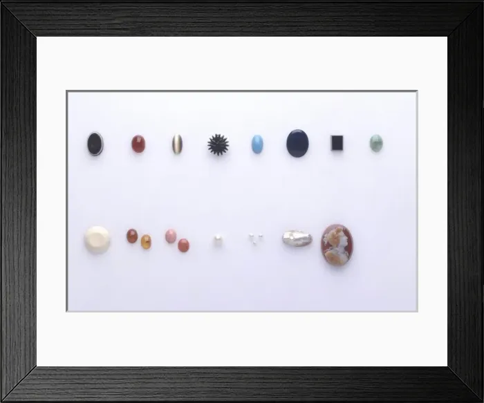 Framed Print : Variety of Gemstones Framed Print : Variety of Gemstones