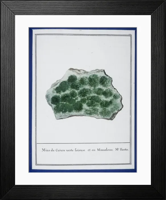 Framed Print : Plate 35 from Mineralogie Framed Print : Plate 35 from Mineralogie