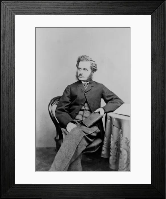 Framed Print : Portrait of Bates, Henry Walter (1825-1892)