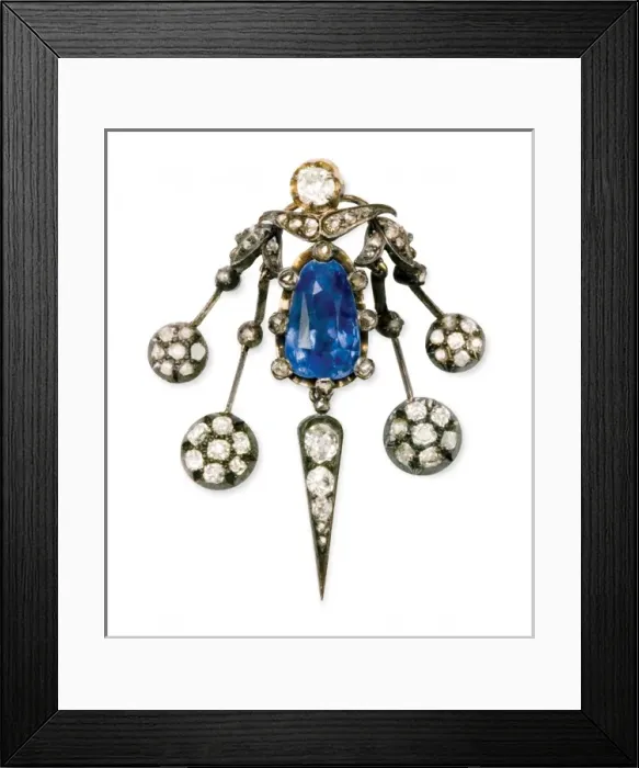 Framed Print : Diamond spikes Framed Print : Diamond spikes
