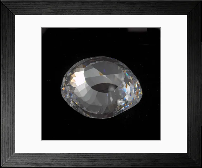 Framed Print : Kor-i-noor replica Framed Print : Kor-i-noor replica