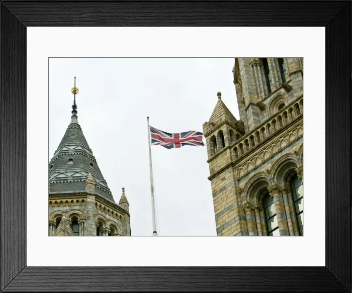 Framed Print : Union Jack flag Framed Print : Union Jack flag