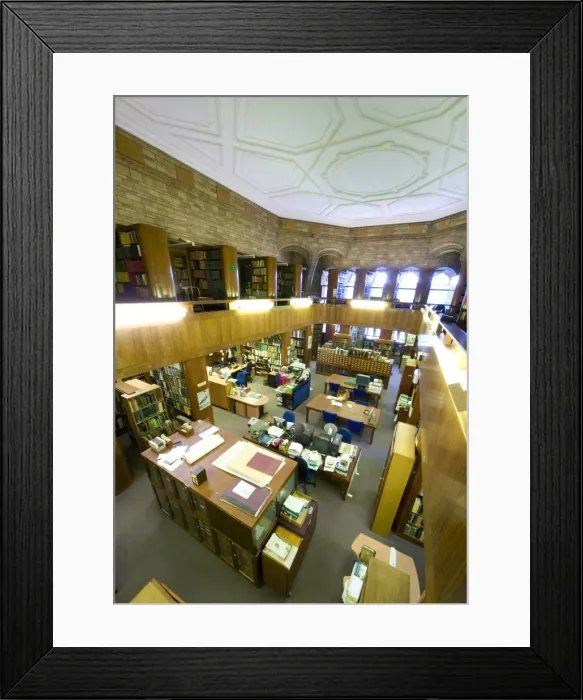 Framed Print : The Botany Library Framed Print : The Botany Library