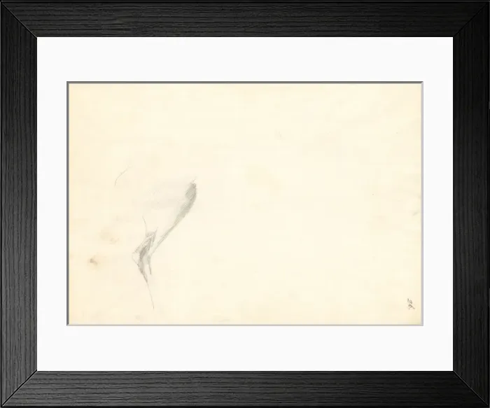 Framed Print : Antelope. Ff. 26. Drawing by George Forster (1754-1794) Framed Print : Antelope. Ff. 26. Drawing by George Forster (1754-1794)