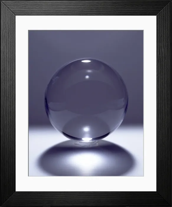 Framed Print : Crystal ball Framed Print : Crystal ball
