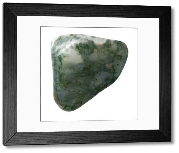 Framed Print : Moss agate Framed Print : Moss agate
