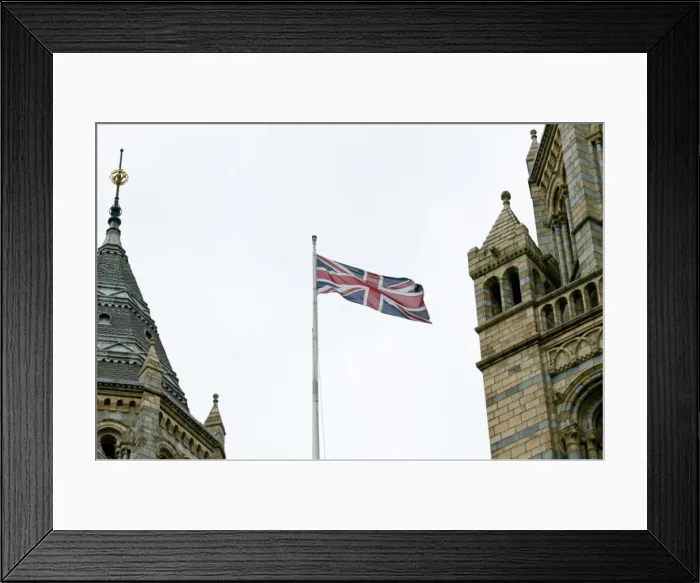 Framed Print : Union Jack flag Framed Print : Union Jack flag