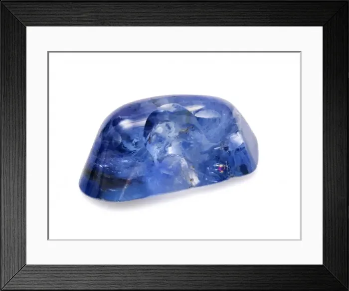 Framed Print : Blue sapphire Framed Print : Blue sapphire