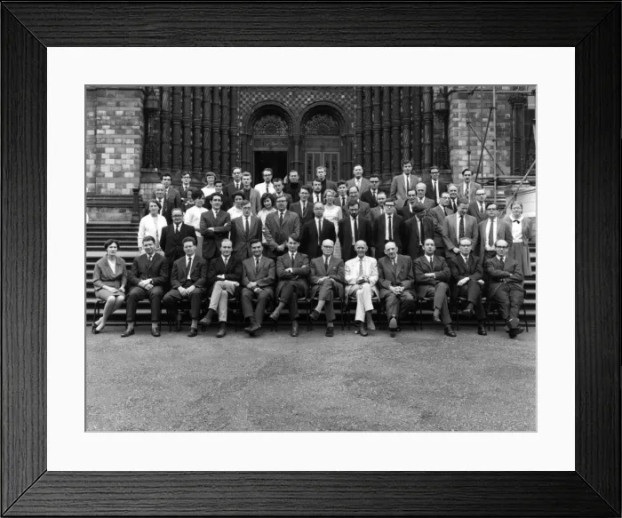 Framed Print : Paleontology Department 1966 Framed Print : Paleontology Department 1966