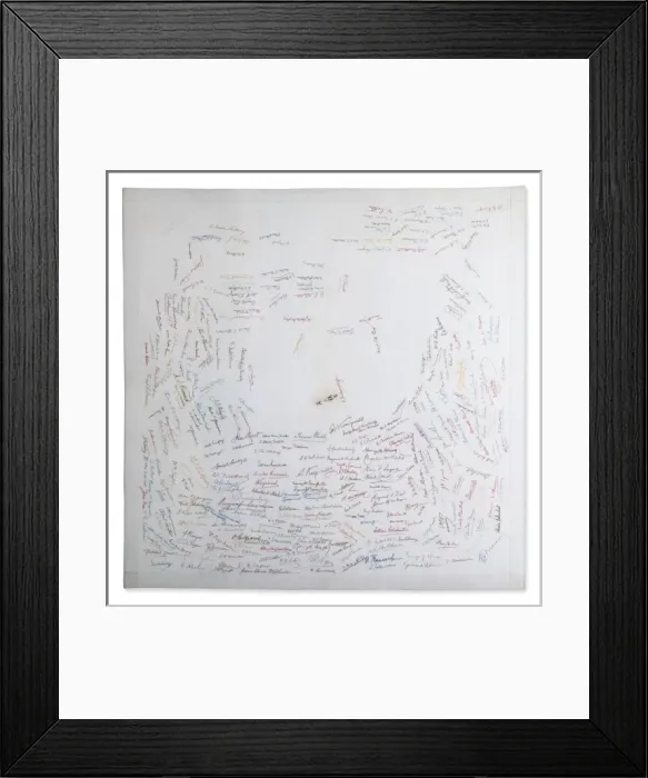Framed Print : Woodward Tablecloth Framed Print : Woodward Tablecloth