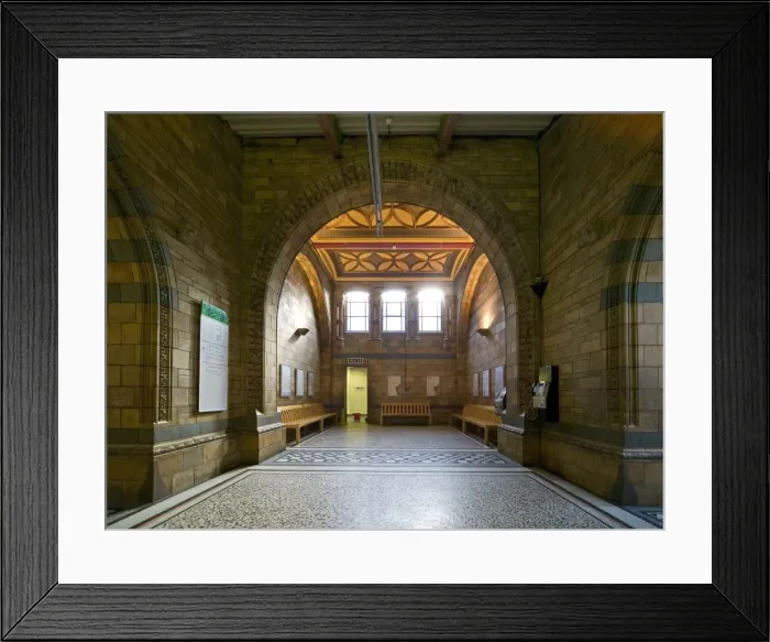 Framed Print : The Central Hall of the Natural History Museum, London Framed Print : The Central Hall of the Natural History Museum, London