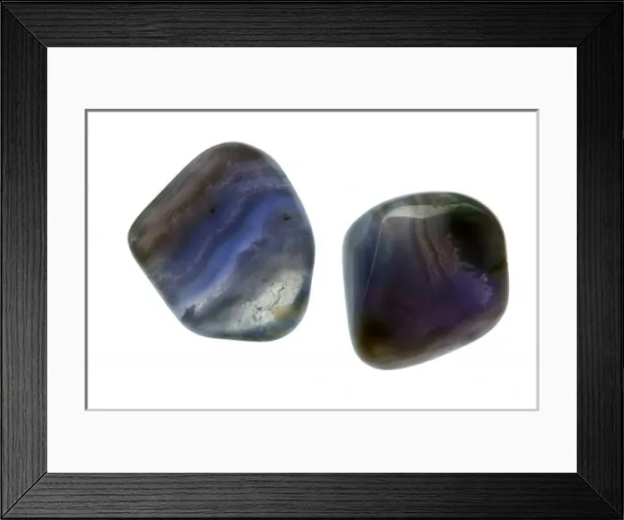 Framed Print : Agate. Blue lace Framed Print : Agate. Blue lace