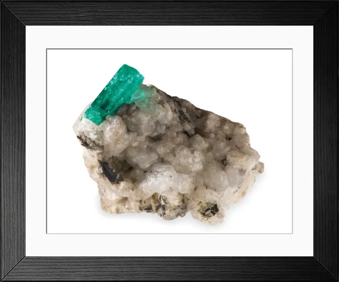 Framed Print : Emerald. Possibly from the collection of Rt Hon Charles Greville in 1810 Framed Print : Emerald. Possibly from the collection of Rt Hon Charles Greville in 1810