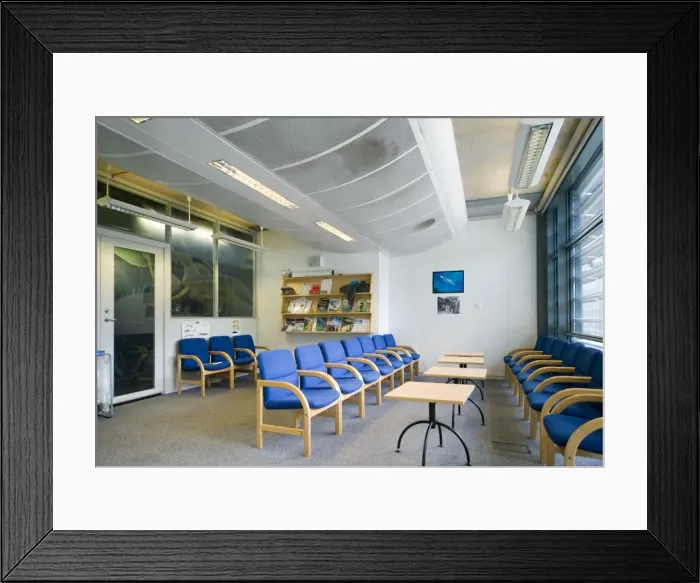 Framed Print : The Darwin Centre common room Framed Print : The Darwin Centre common room